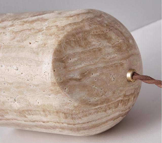 Atmospheric Stone Table Lamp