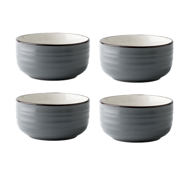 Minimalist Line Ceramic Bowls