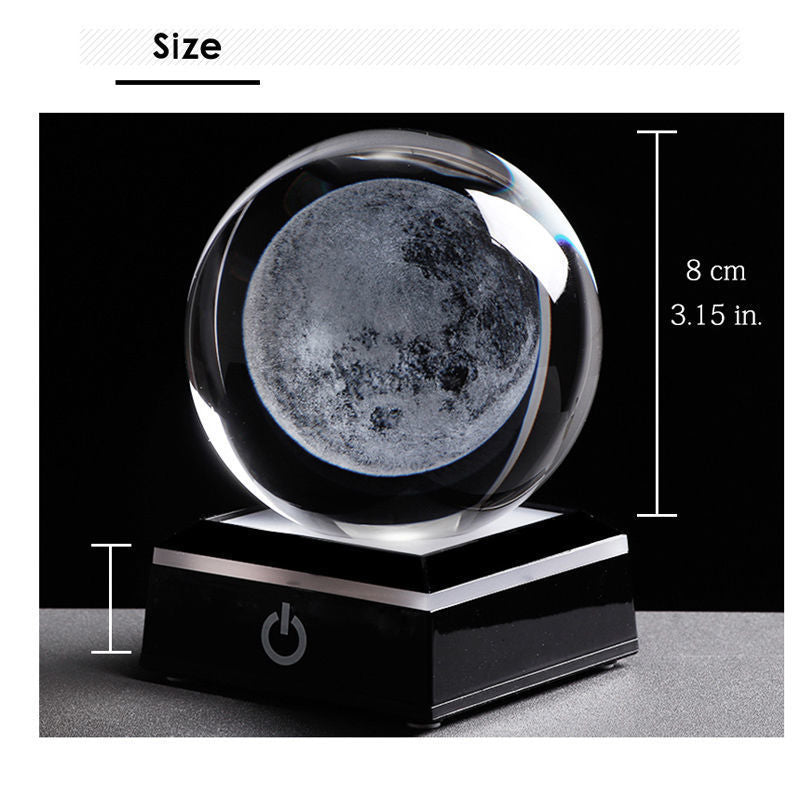 Solar System Crystal Ball Light