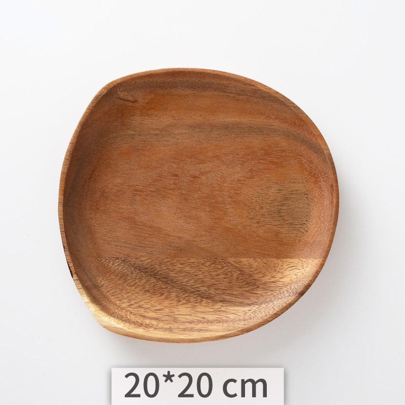 Acacia Wood Irregular Tray