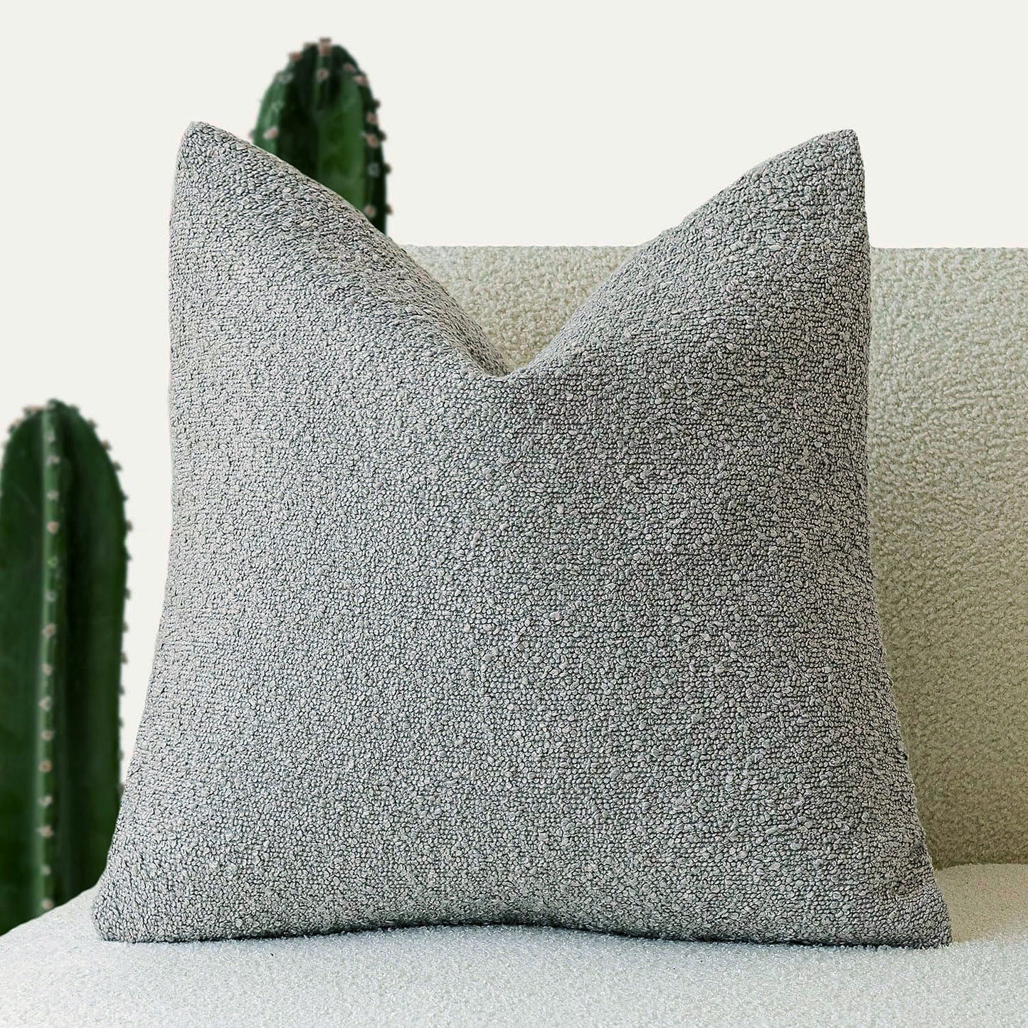 Boucle Textured Cushion Cover