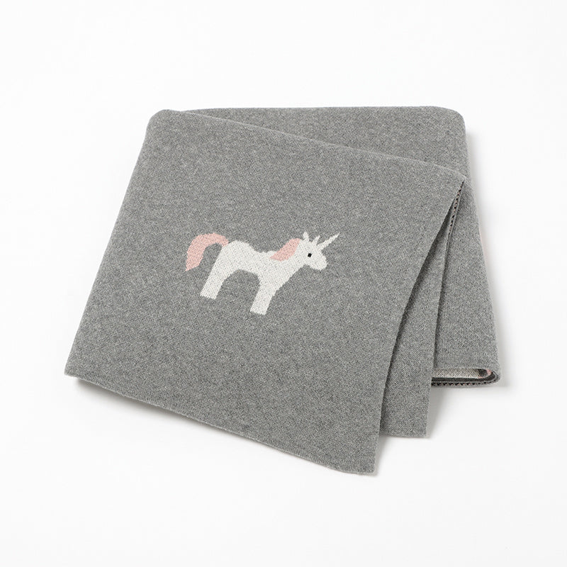 Unicorn Cotton Blanket