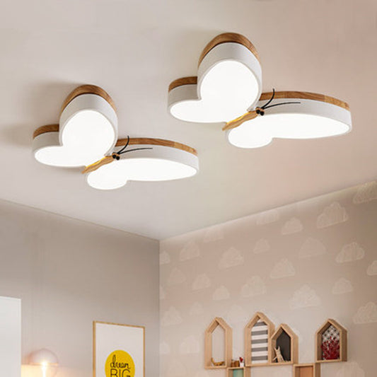 Butterfly Flush Mount Ceiling Light