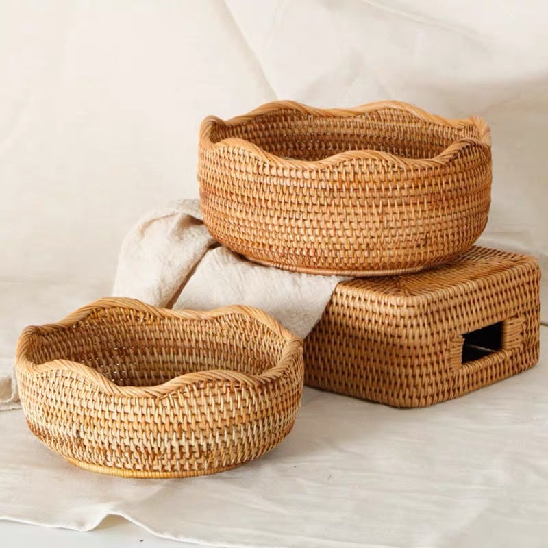 Handmade Wavy Basket