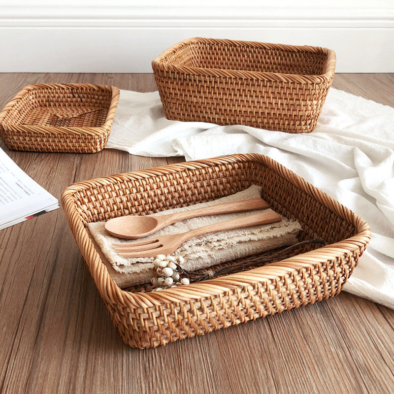 Handmade Rattan Baskets