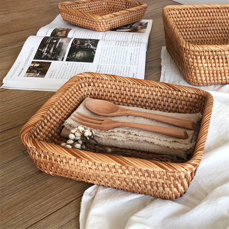 Handmade Rattan Baskets