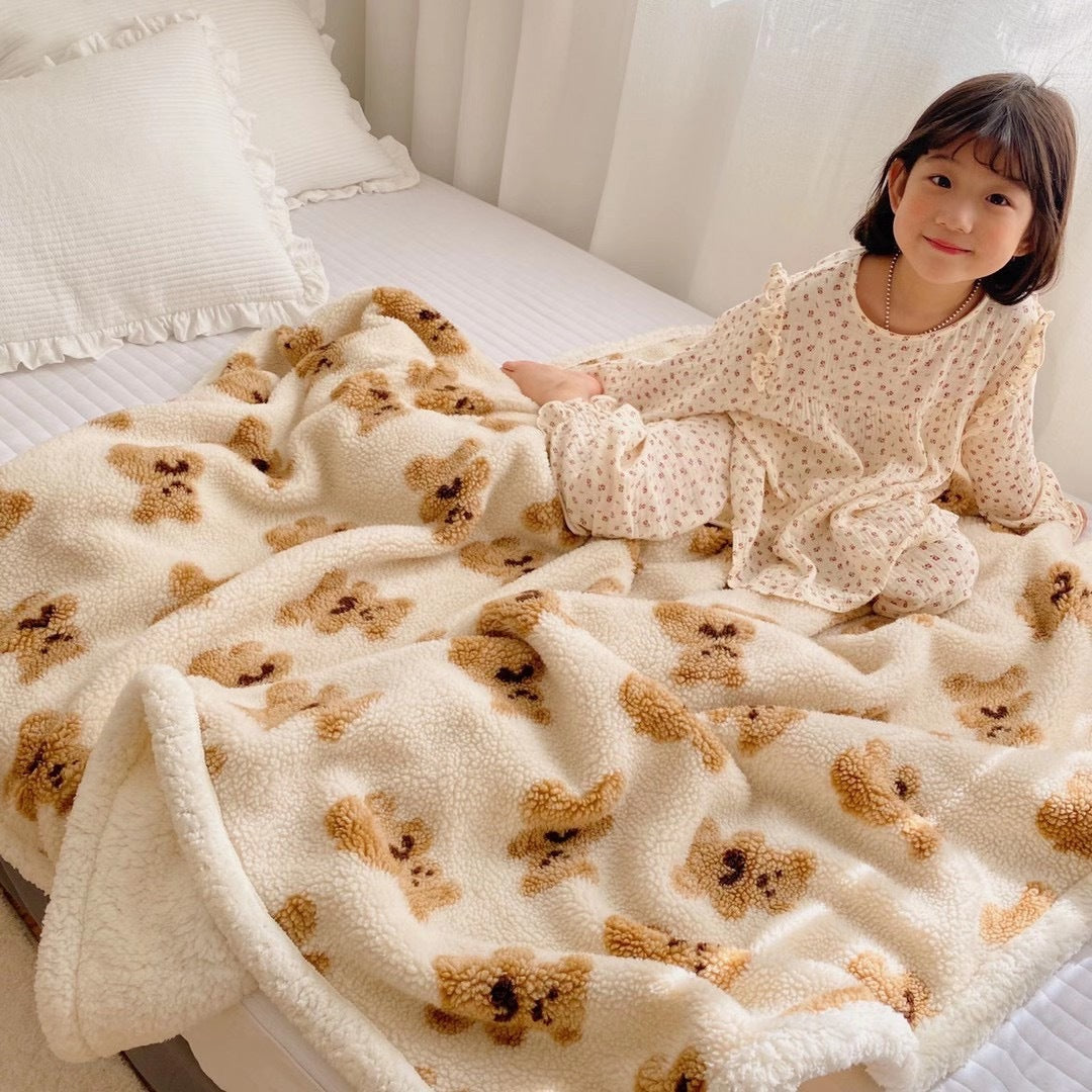 Fleece Double-sided Plush Blanket