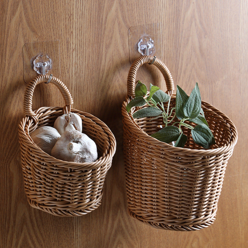 Handmade Wicker Hanging Baskets