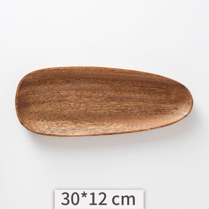 Acacia Wood Irregular Tray