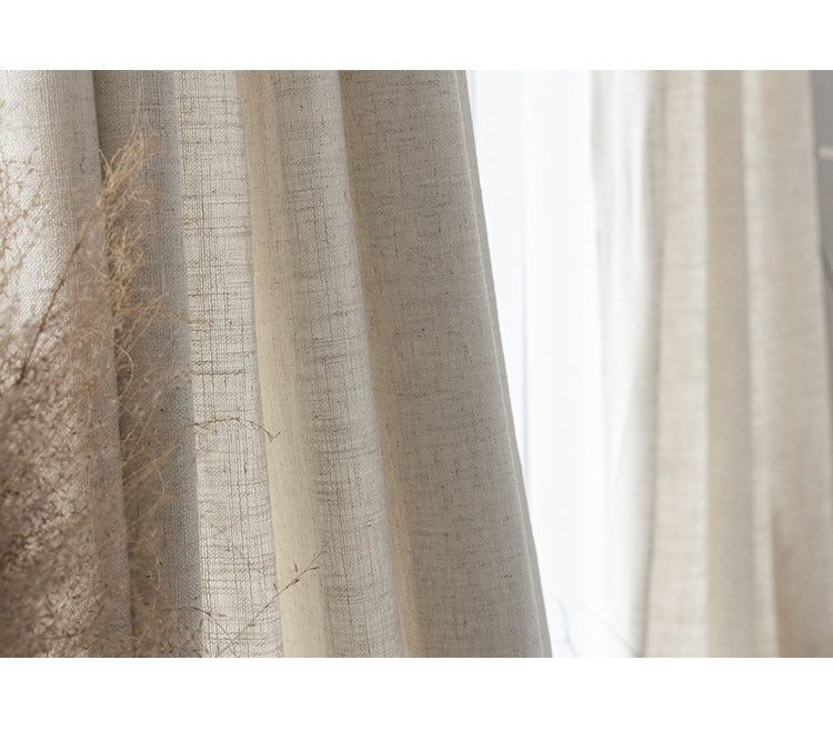 Flax Linen Sheer Curtains