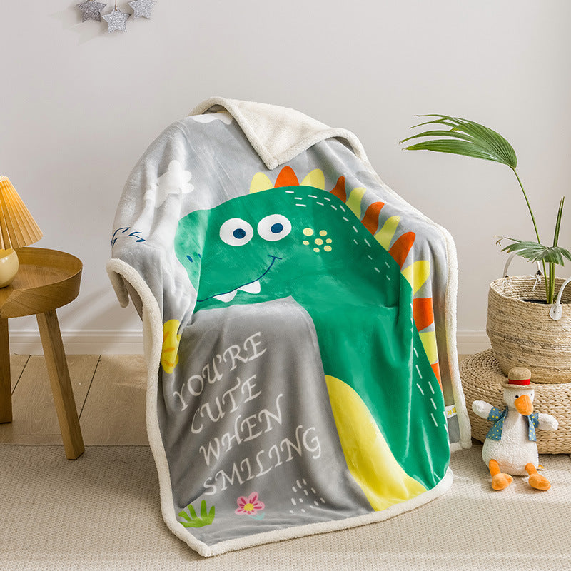 Colorful Animals Fleece Blanket