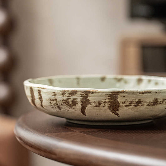 Distressed Stoneware Bowl