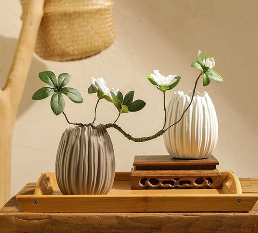 Shell Ceramic Vase