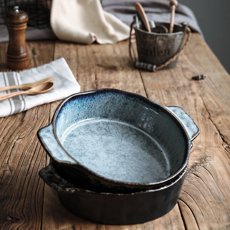 Handmade Ceramic Baking Bowl