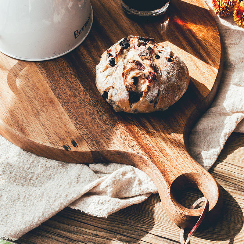 Black Walnut Round Cutting Board