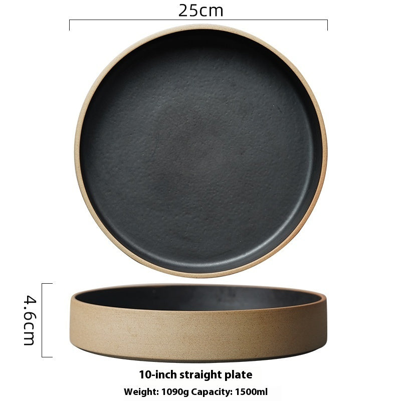 Brown Clay Handmade Plates