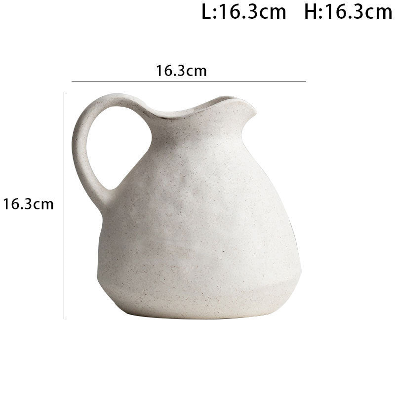 Handmade White Ceramic Vase