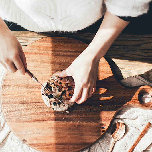 Black Walnut Round Cutting Board