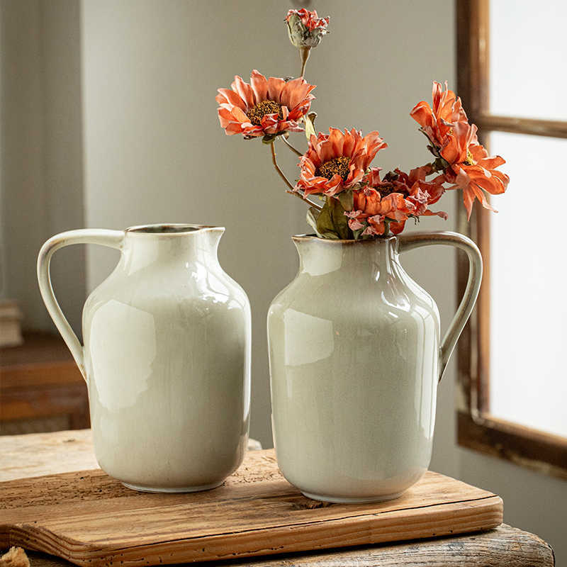 Nina Glazed Stoneware Jug