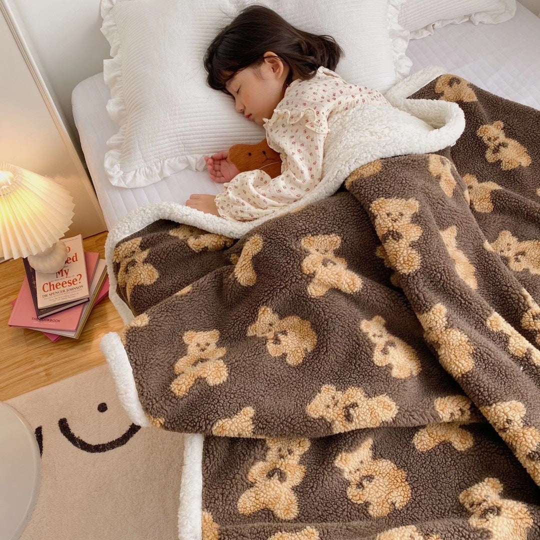 Fleece Double-sided Plush Blanket