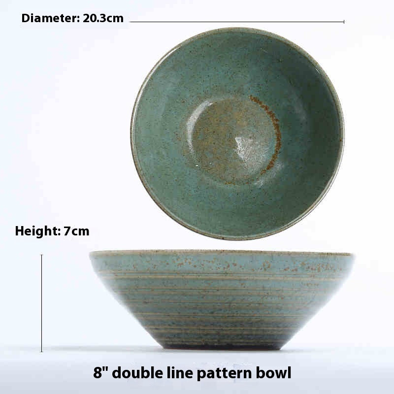 Aqua Series Ceramic Bowl