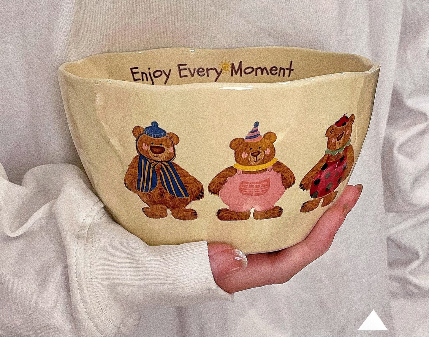 Cute Three Bear Ceramic Tableware