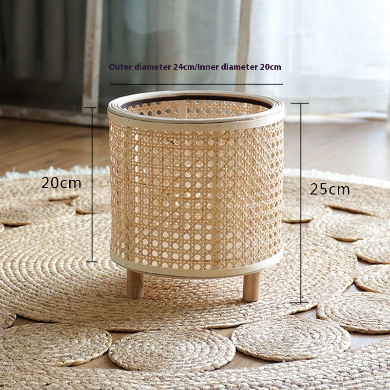 Handmade Woven Bamboo Flower Pot