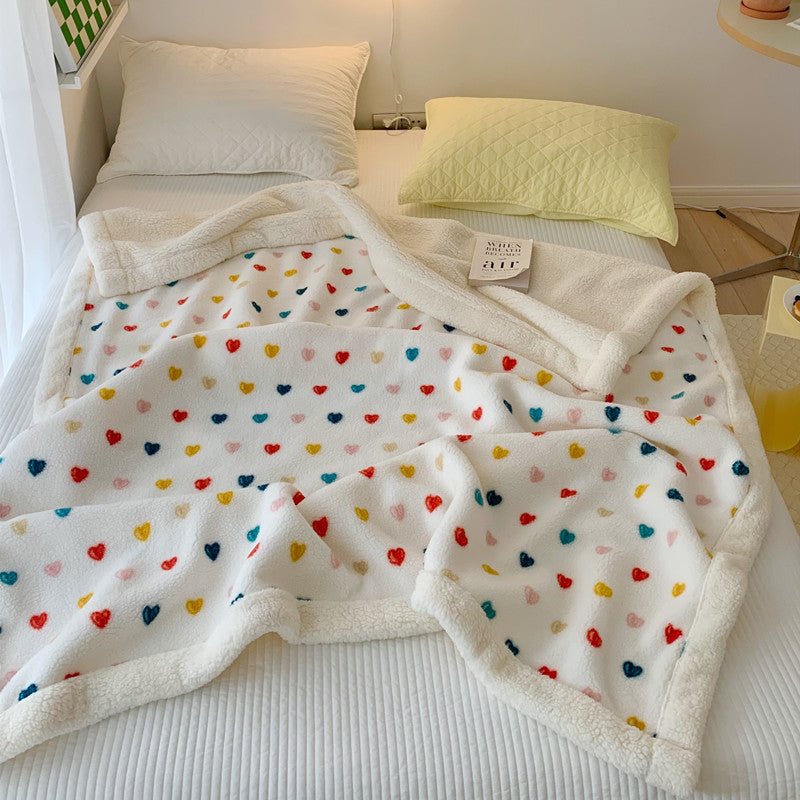 Fleece Double-sided Plush Blanket