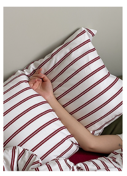 Hotel Style Classic Stripes Bedding Set