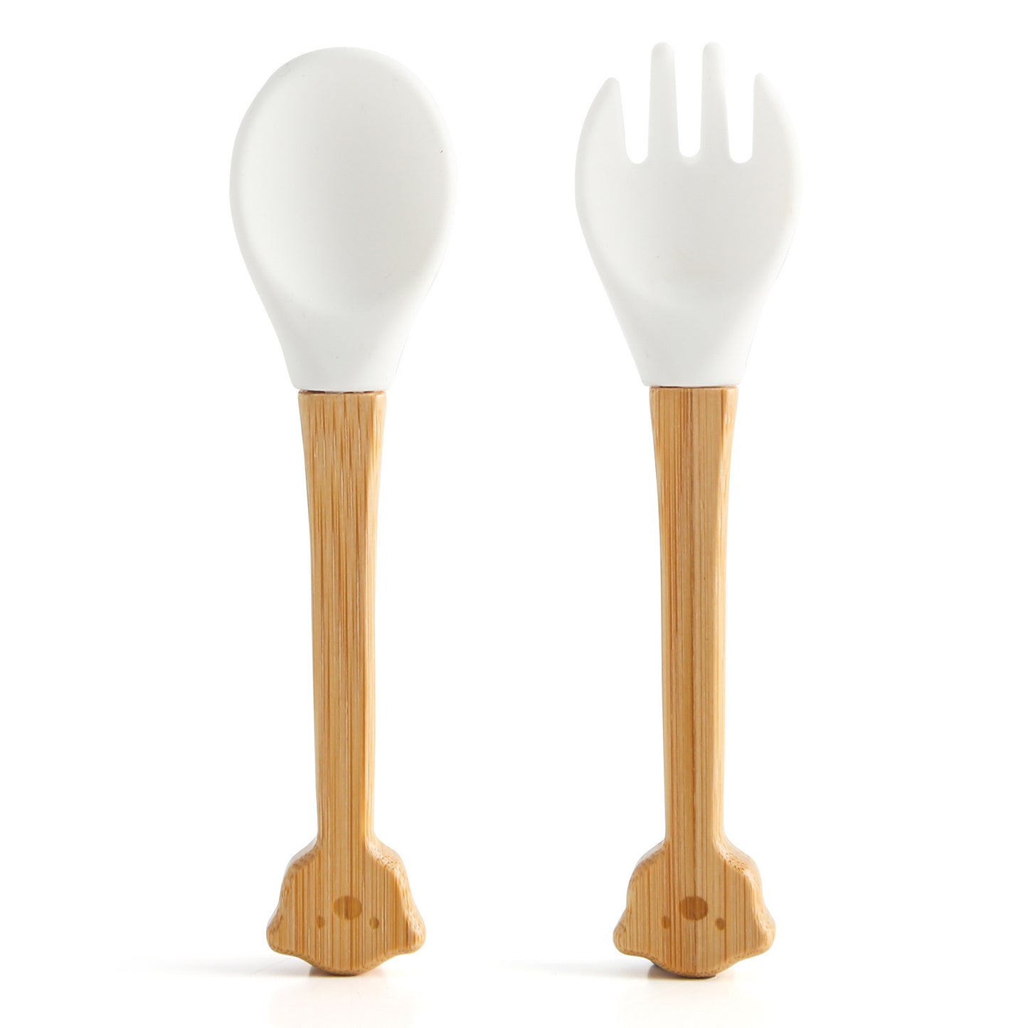 Giraffe&Bear Spoon and Fork Set