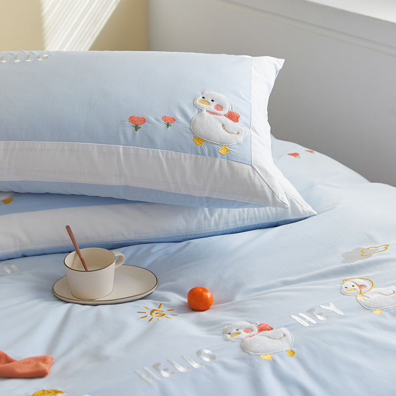 Ducklings Cotton 3 Piece Bedding Set