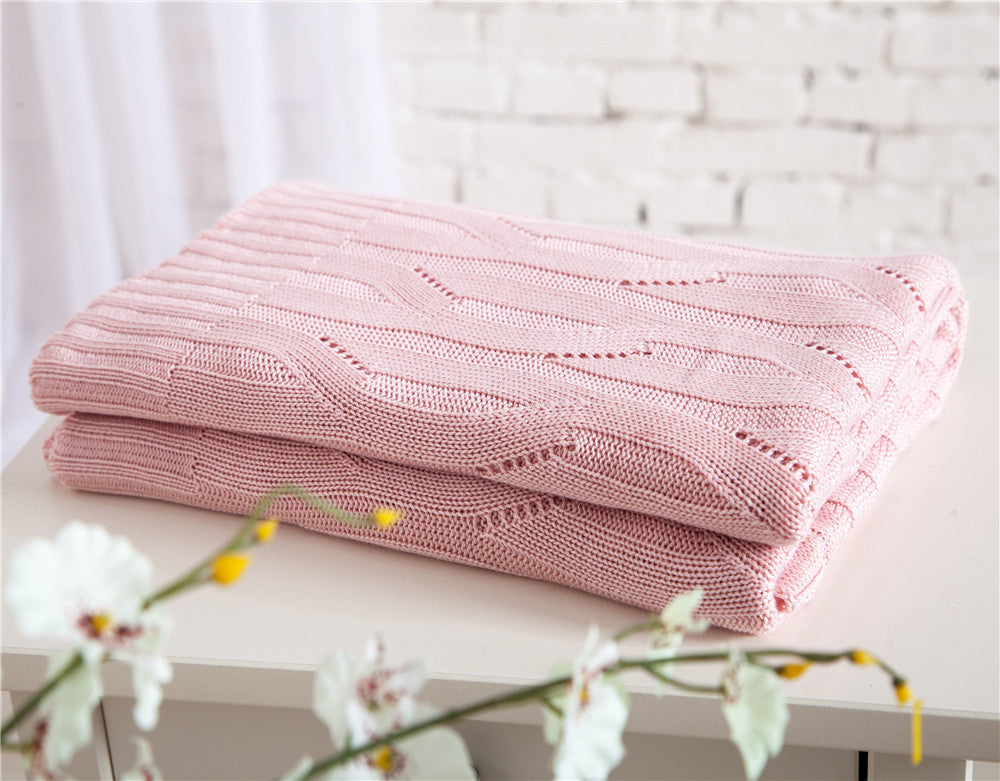 Bamboo Fiber Knitted Blanket