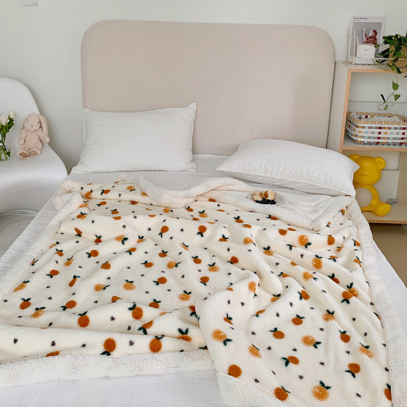 Fleece Double-sided Plush Blanket