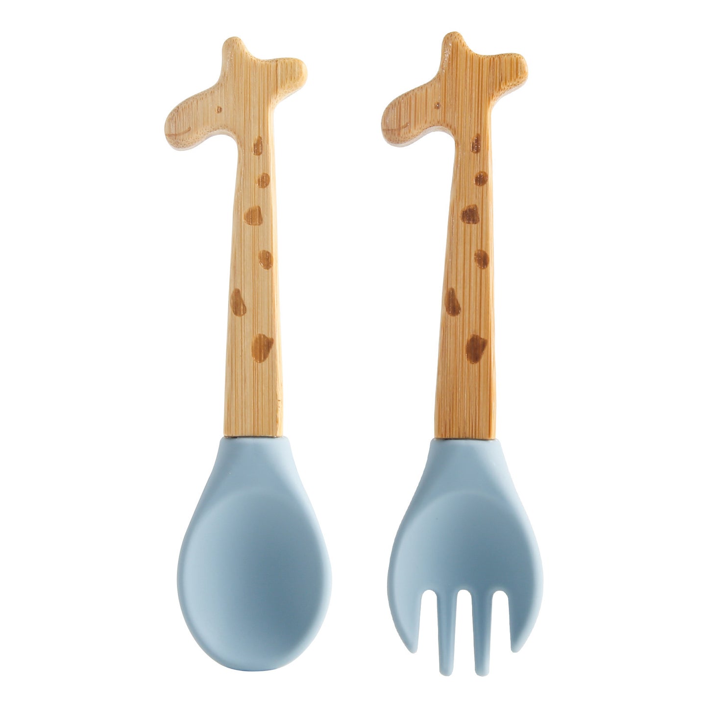 Giraffe&Bear Spoon and Fork Set