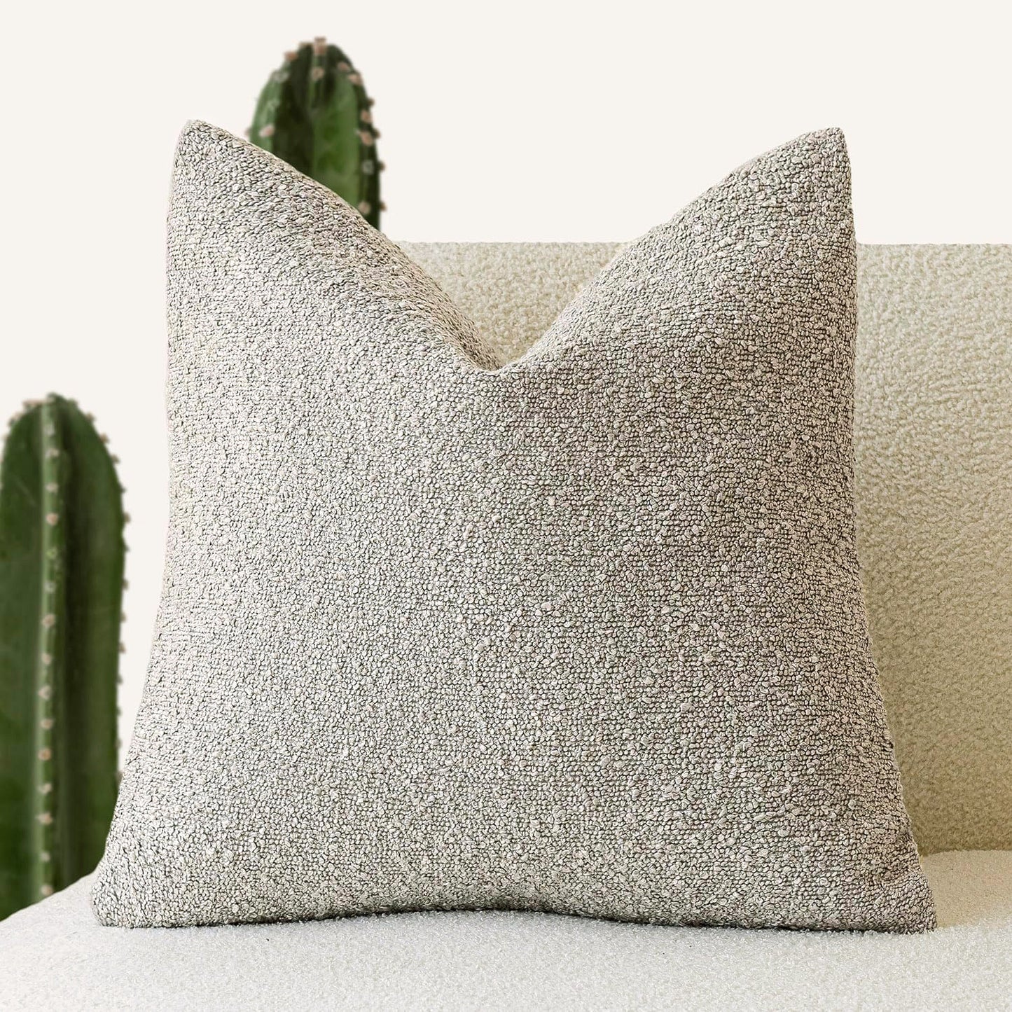 Boucle Textured Cushion Cover