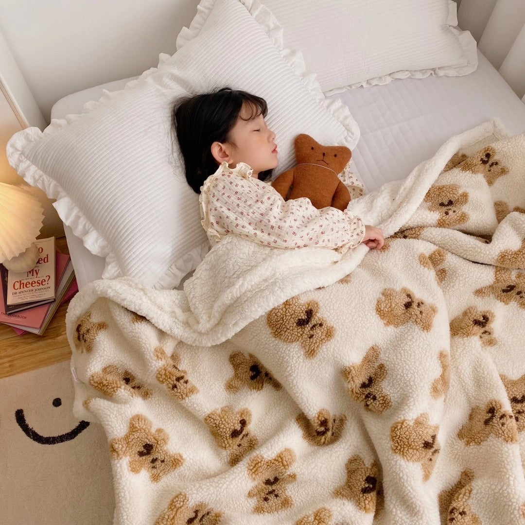 Fleece Double-sided Plush Blanket