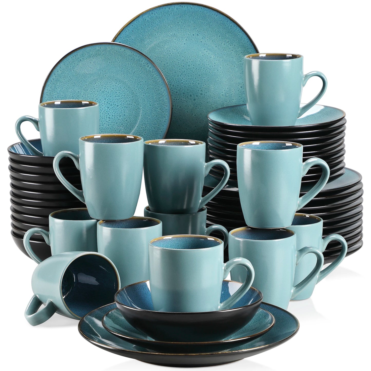 Vancasso BUBBLE 16/32/48-Piece Vintage Tableware Set