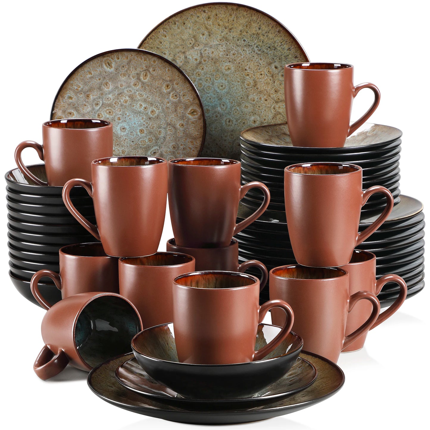 Vancasso BUBBLE 16/32/48-Piece Vintage Tableware Set
