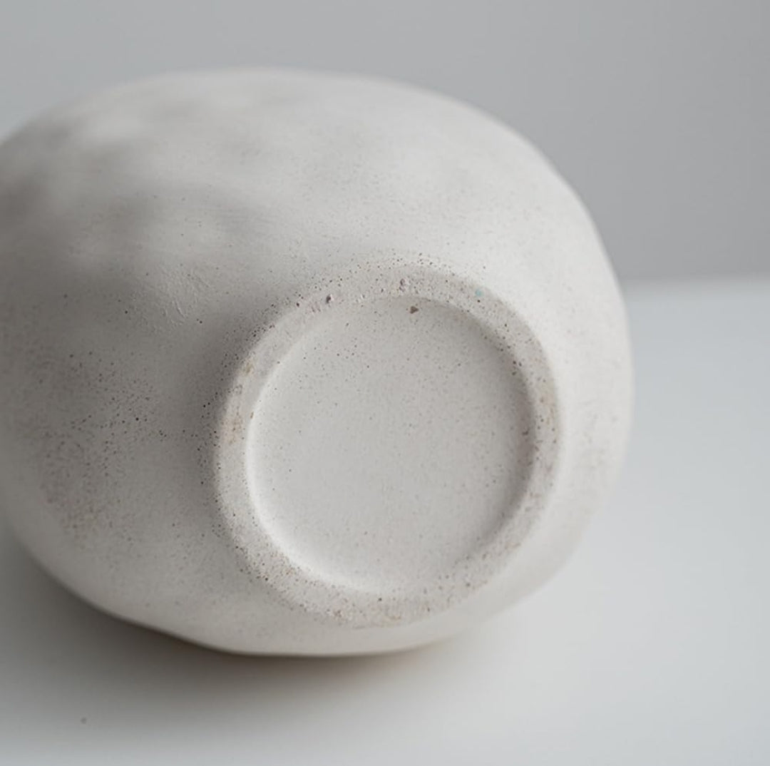 Handmade White Ceramic Vase