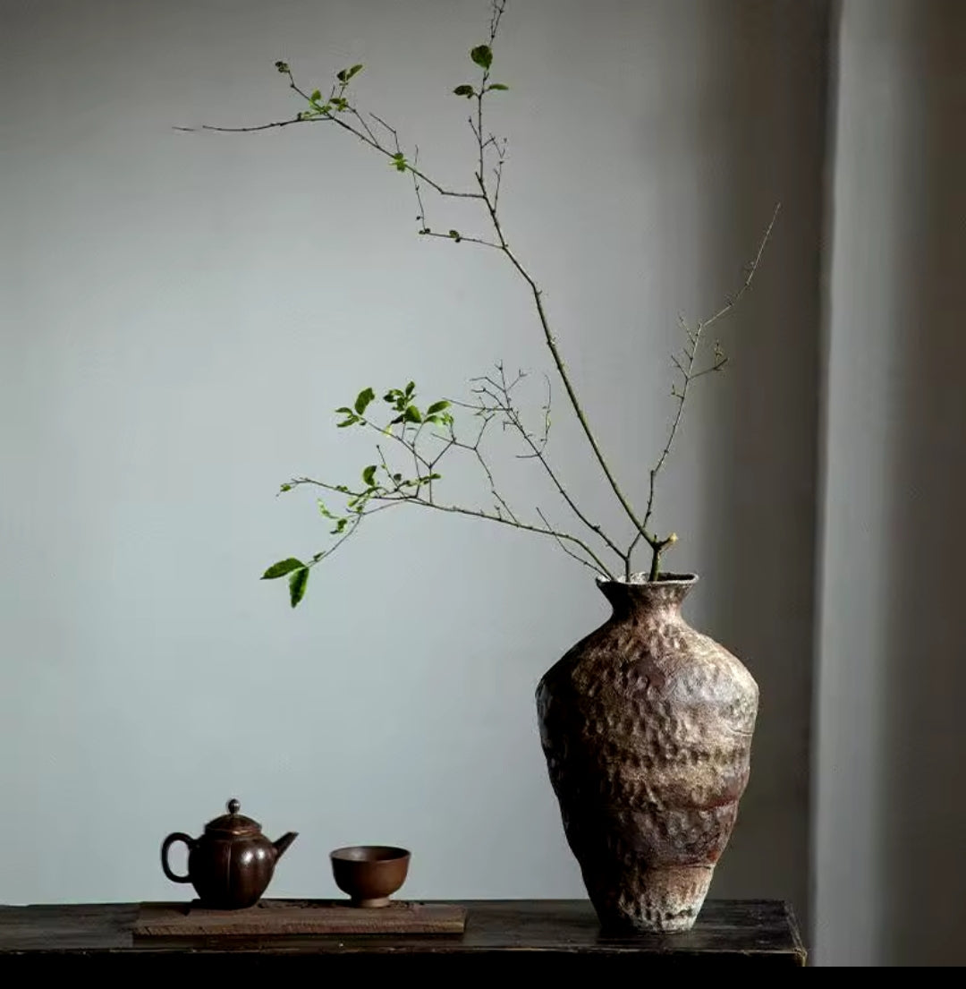 Rustic Stoneware Handmade Vase