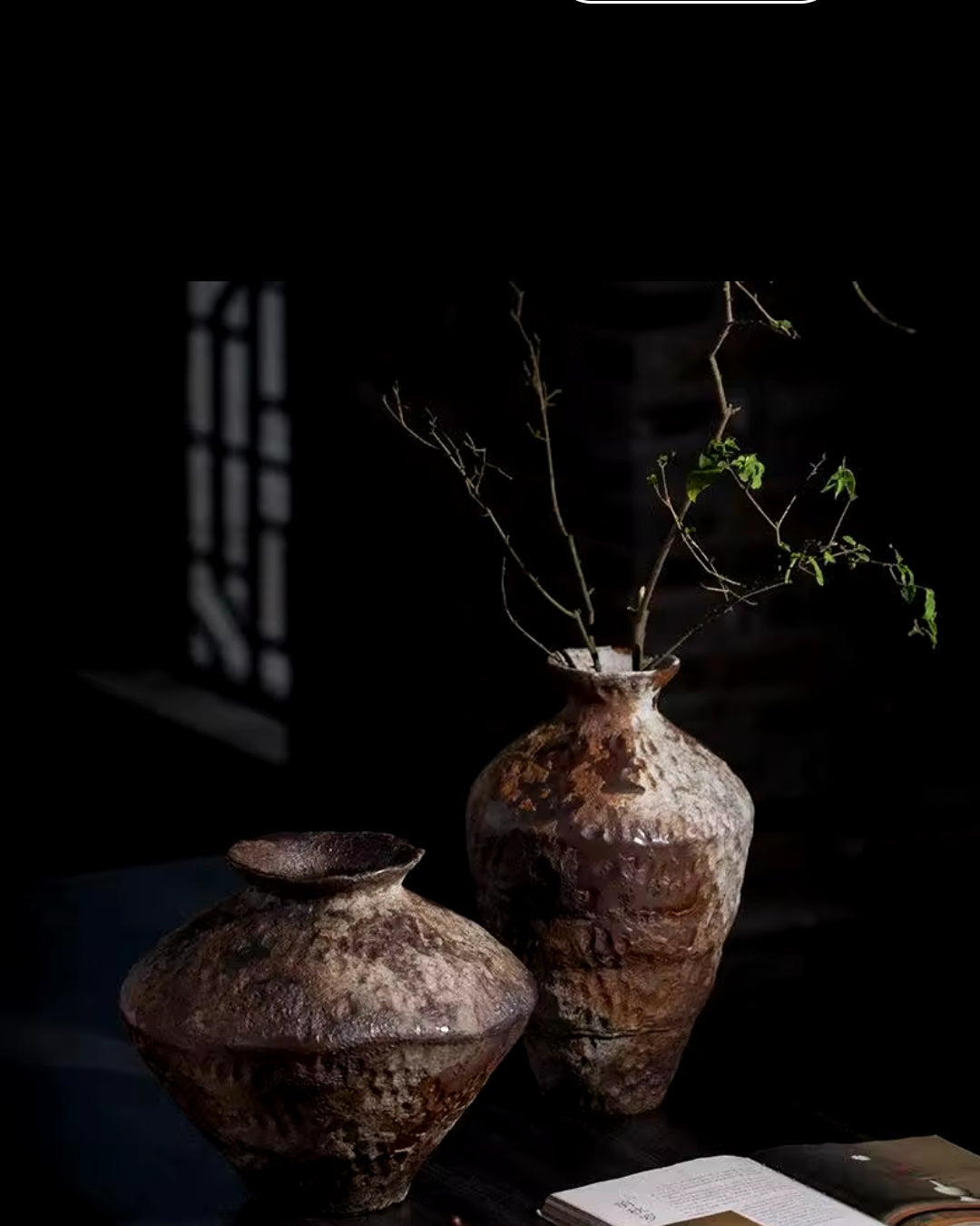 Rustic Stoneware Handmade Vase