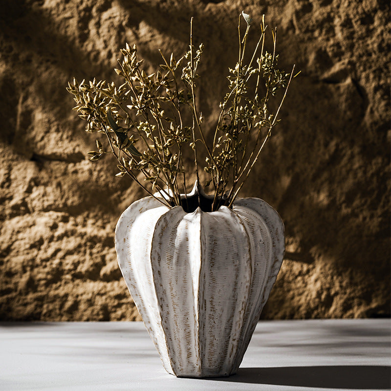 Ceramic Pumpkin Vase