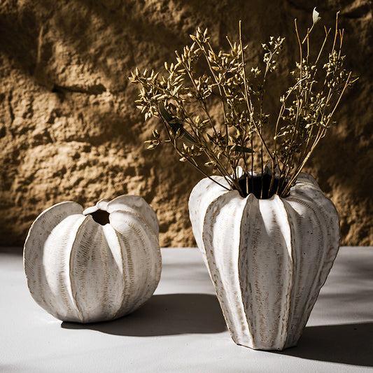 Ceramic Pumpkin Vase