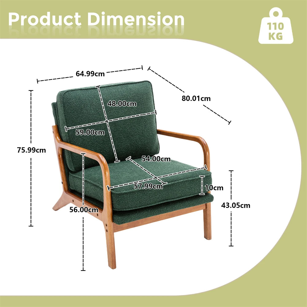 Mid Century Modern Accent Chair