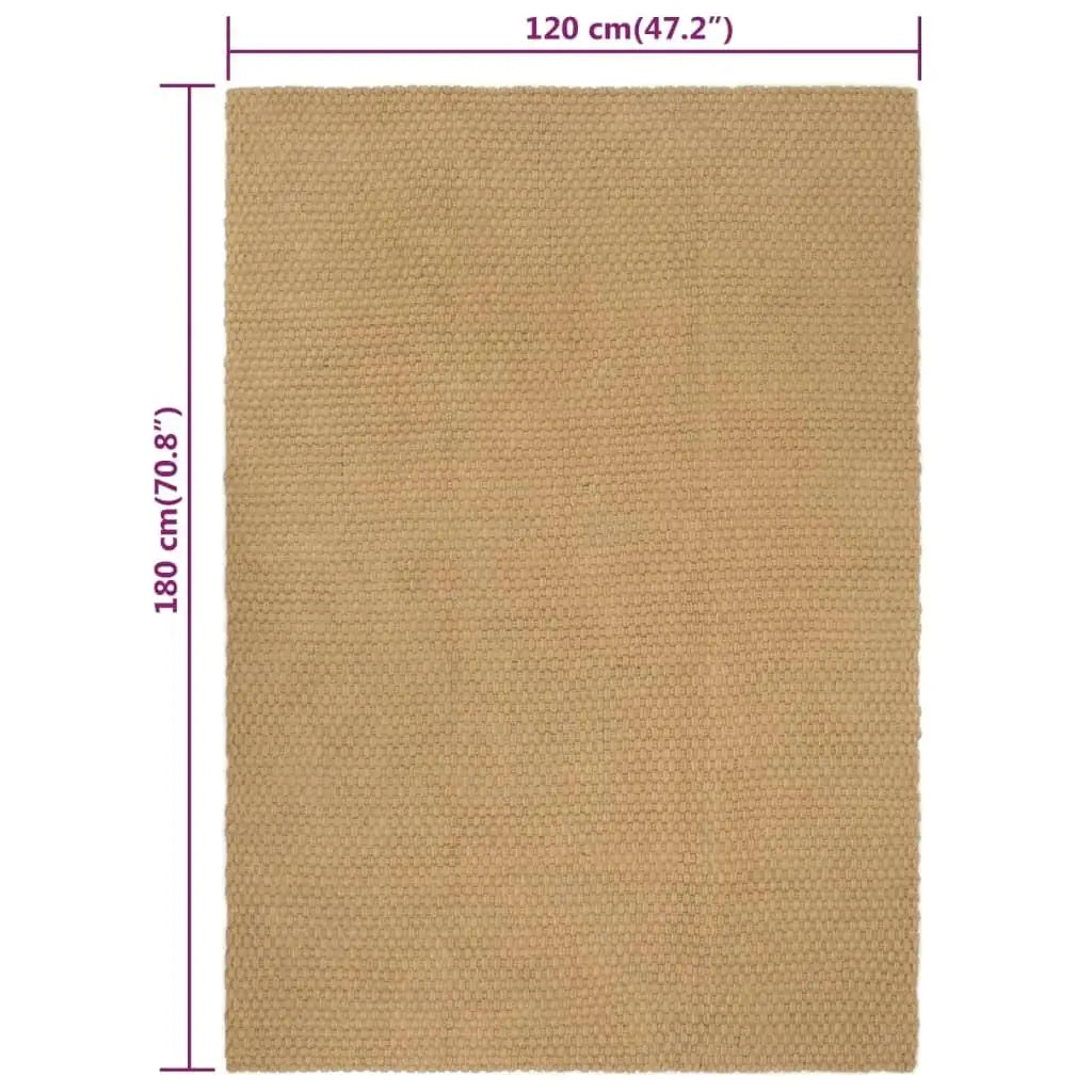 Natural Jute Rug 120x180 cm