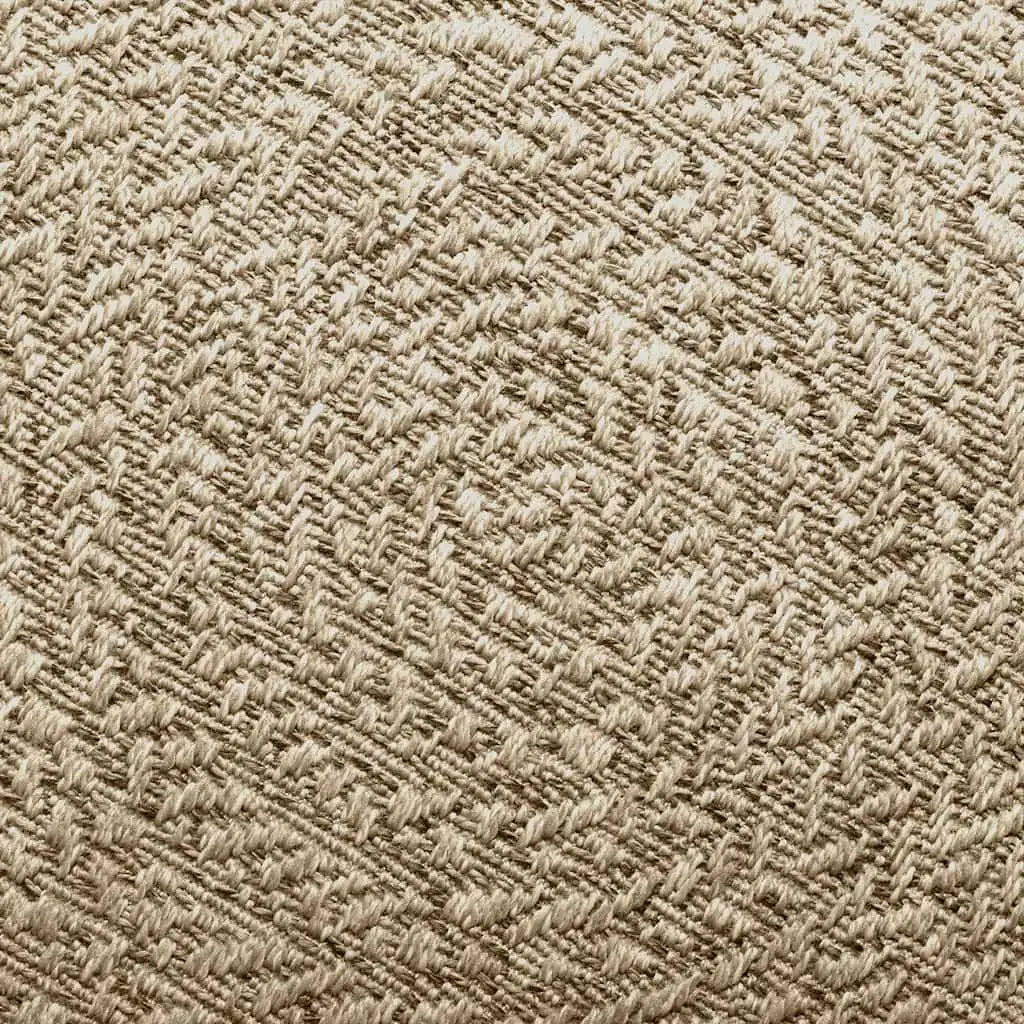 Beige Jute Look Rug 160x230 cm