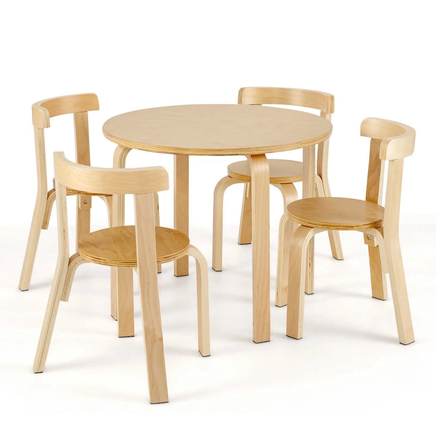 Birch 5-Piece Kids Table & Chair Set