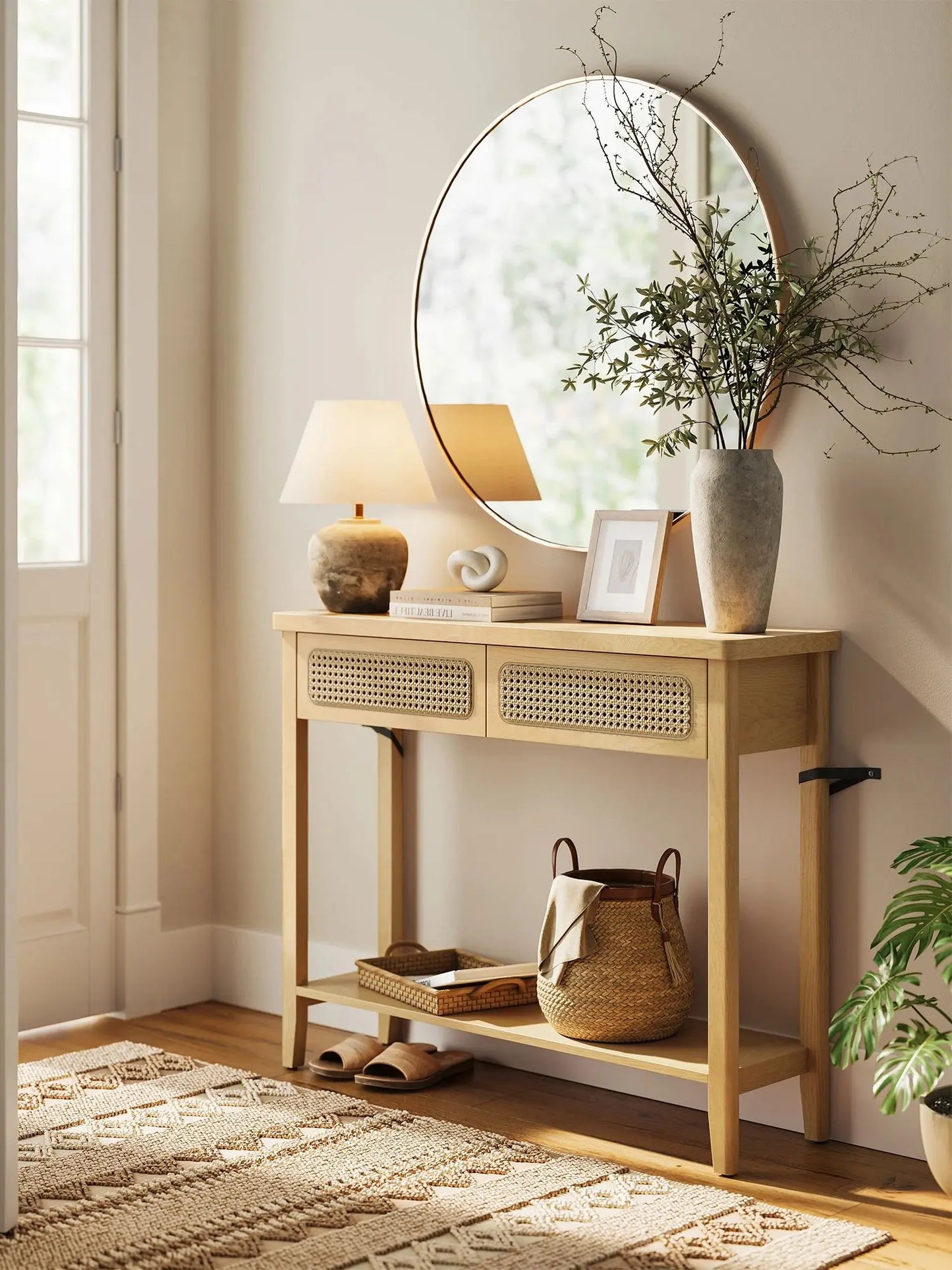 Console Table with Storage