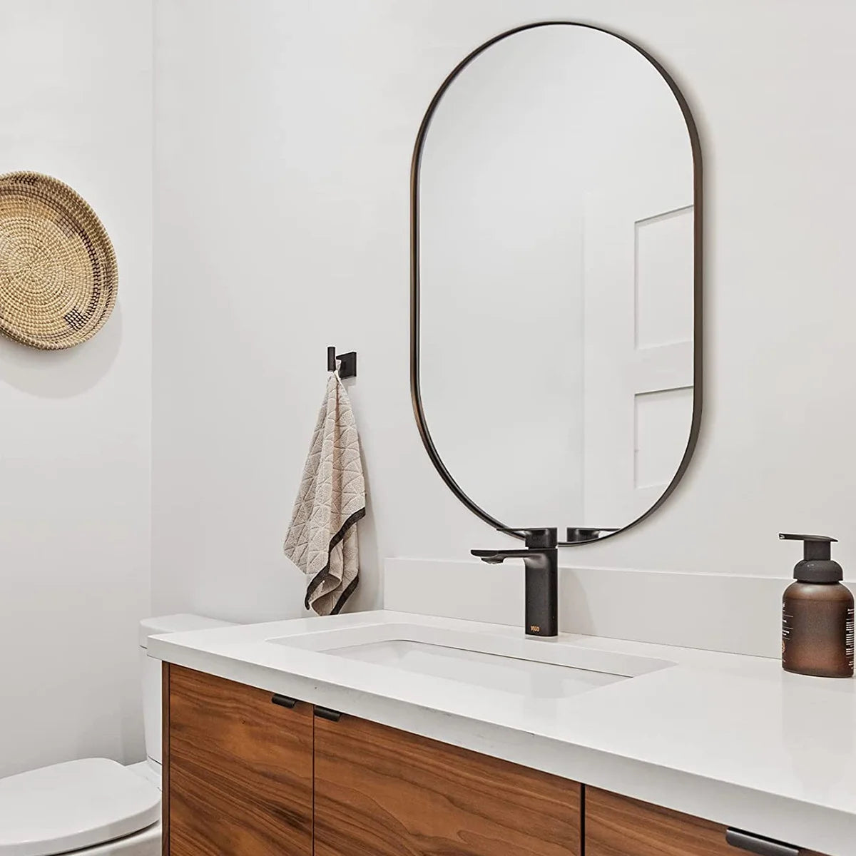 Oval Vanity Mirror