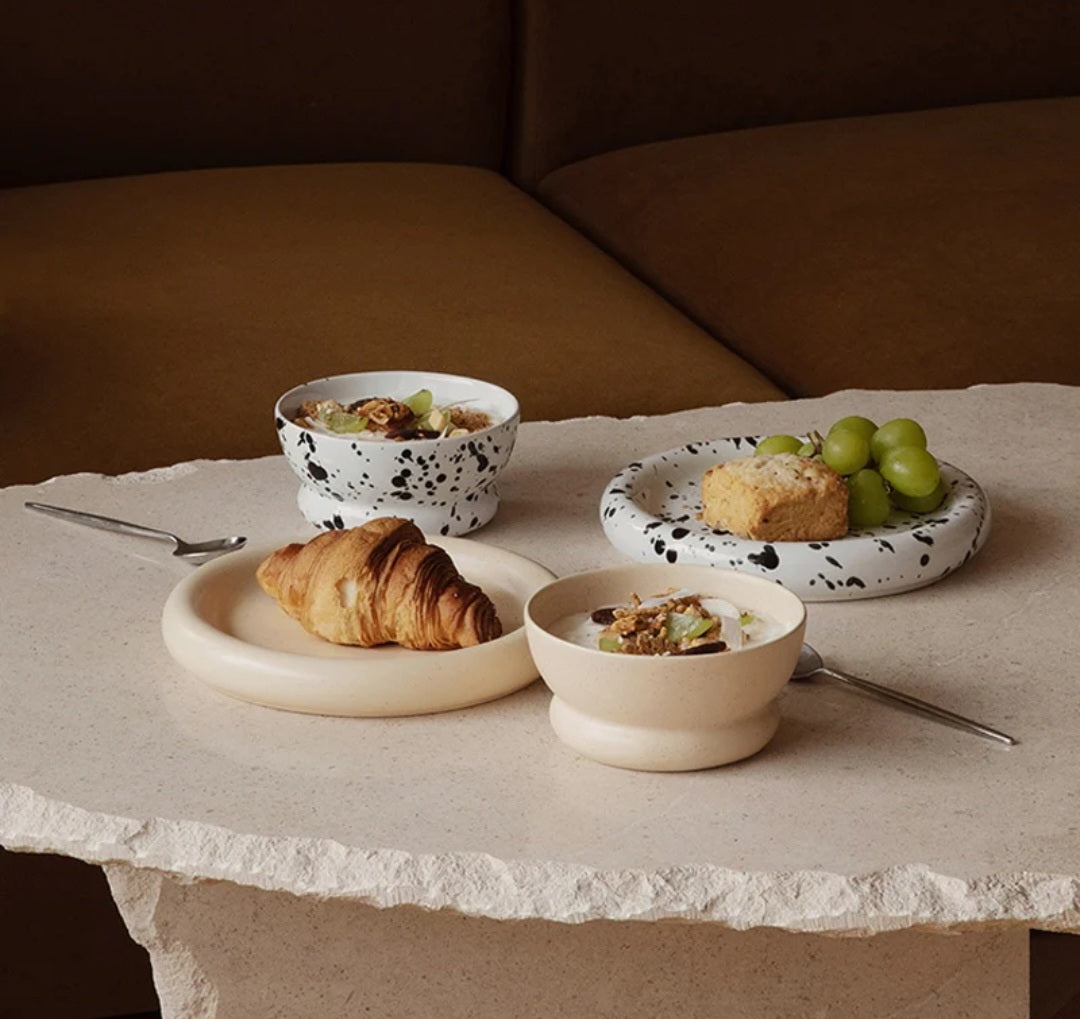 Freyah Ceramic Breakfast Set